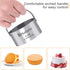 Biscuit Cutter Set Round Cookie Cutters with Handle 5 Pieces Stainless Steel Circle Professional Baking Dough Tools for Cake...