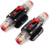 2 Pack 150A Inline 12 Volt Circuit Breaker with Manual Reset,Marine 150 amp Inline Fuse for Car Audio, Stereo Switch and Solar Inverter System...