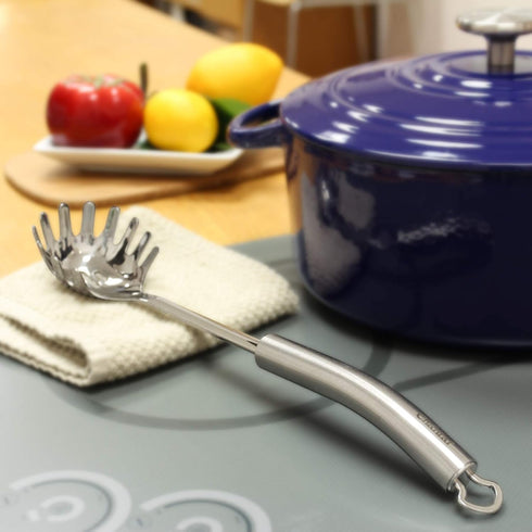 Chantal Spaghetti Fork Utensil, Pasta, 13 inch, Polished Stainless Steel...