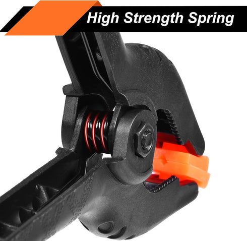 20 Packs Spring Clamps, 3.5 inch Spring Clamps Heavy Duty for Crafts and Professional Plastic Spring Clamps for Woodworking, Small Spring Clips Cl...