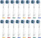16 Pack Professional Cross Toothbrush Replacement Heads Compatible with Oral B Electric Toothbrush Action Cross Replacement Brush Heads for Multi ...
