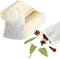 Spice Bags for Cooking, 12PCS Muslin Drawstring Soap Bags Large Reusable Empty Tea Bags for Loose Tea Sachet Bags Cheese Cloth Bags for Straining ...