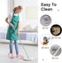 2 Pairs Microfiber Cleaning Mop Slippers for Floor Cleaning House Mop Shoes Men and Women Washable Unisex Dusting Slippers Dirt Cleaning Tool Supp...