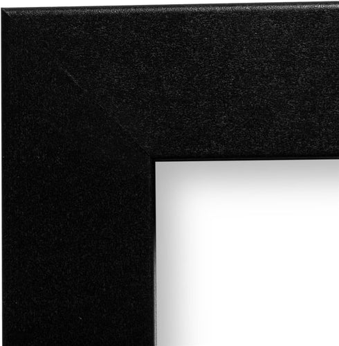 13x19 - Inch Picture Frame, Smooth Wrapped Finish, 1.25 - Inch Wide Flat, Satin Black, 100% American Wood Composite MDF...