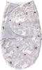 Hudson Baby Unisex Baby Plush Swaddle Wrap, Gray Unicorn, 0-3 Months...