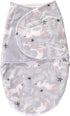 Hudson Baby Unisex Baby Plush Swaddle Wrap, Gray Unicorn, 0-3 Months...