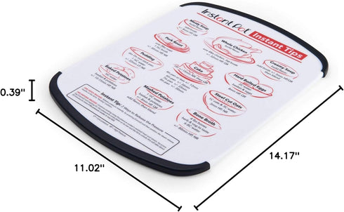 Instant Pot Official Cutting Board, 11x14, Black...