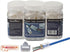 PETECHTOOL 100-Pack RJ45 CAT6A CAT6 Pass Through Connectors 23AWG Cables-End Bold UTP Ethernet 8P8C Gold Plated Modular Plug for Unshielded Twiste...