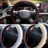 Car Steering Wheel Cover, Microfiber Breathable Ice Silk Steering Wheel Cover for Women & Men, 15 Inch Car Accessories Anti-Slip Interior Trim Whe...