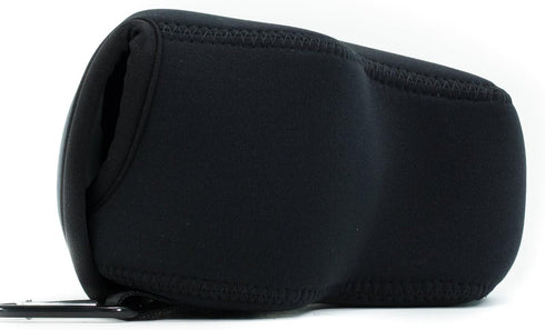 Megagear Panasonic Lumix Dc-Fz80, Fz82 Ultra Light Neoprene Camera Case, With Carabiner - Black - MG1165, PU Leather...