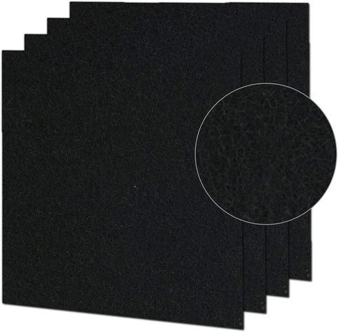 4 Pack Activated Carbon Pre-filter Machine Precut Compatible with Idylis Air Purifiers AC-2125,AC-2126,IAP-10-125, IAP-10-150,Model # IAF-H-100B,I...