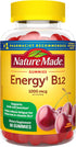 Nature Made Energy B12 1000 mcg, Dietary Supplement for Energy Metabolism Support, 80 Gummies, 40 Day Supply...