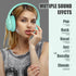 Bluetooth Wireless Headphones Over Ear,BERIBES 65H Playtime and 6 EQ Music Modes with Microphone,HiFi Stereo Foldable Lightweight Headset, Deep Ba...