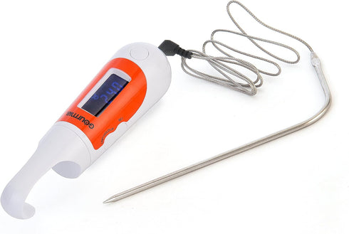 Gourmia GKS9120 3-in-1 Spoon Scale with Cooking Thermometer Interchangeable Kitchen Tool with Mini Scale, Corded Temperature Probe & Cordless Temp...