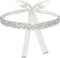 Handcrafted Bridal Rhinestone Wedding Waist Belt for Women, Bling Crystal Belts Glitter Ribbon Belt for Jeans Dress...