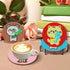 DOTSOPS 8 Pcs Cartoon animal Diamond Painting Coasters Kits with Holder - DIY Diamond Art Coaster - Non Slip Coaster for Adults Diamond Painting K...