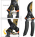 Bypass Pruning Shears Max.1-1/4" Handheld Garden Tools Plant Scissors Trimming Gardening Pruners Clippers Advanced Carbon Tool Steel...