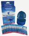 Premium Cleaner Crystals & Cleaning Case -(110 Cleanings)- Removes Stain, Plaque, & Bad Odor from Clear Braces, Dentures, Night Guards, Mouth Guar...