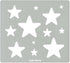 Aleks Melnyk No.206 Metal Stencil for Jewelry, Shape Earring Star Cutouts Stencil, Lapidary Template for Cabochons, Jewelry making Templates, Brac...