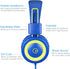 noot products Kids Headphones with Microphone K12 Stereo 5ft Long Cord with 85dB/94dB Volume Limit Wired On-Ear Headset for iPad/Amazon Kindle,Fir...