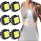 6 Pcs Outdoor Night Running Lights for Runners High Visibility Rechargeable Clip on Flashlight Dog Lights for Night Walking Lightweight USB Reflec...