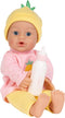 ADORA 11" Soft Cuddly Baby Doll with Blue Eyes, Blonde Hair, Bottle, Beanie, Pink/Yellow - Amazon Exclusive...