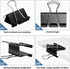 40 Pack Medium Binder Clips, 32mm 1-1/4 Inch Paper Binder Clips Clamps, Medium Clamps Office Supplies for Teachers Students School Office Business...