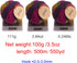 golo MQ Colorful Ball Wool Yarn for Hand Weaving...