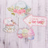 SUNBEAUTY 14 Pcs Tea Party Photo Booth Props Tea Party Decorations Alice in Wonderland Party Supplies Garden Party Bridal Shower for Girls Women...