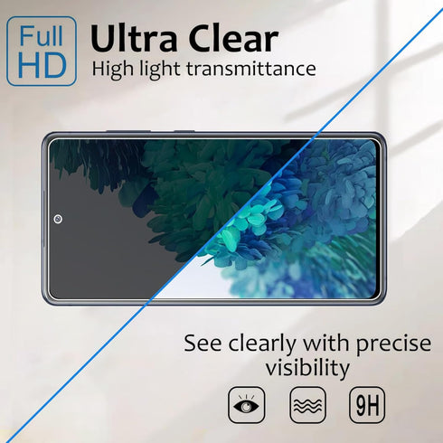 Lyphpe?3 Pack Privacy Screen Protector for samsung galaxy S20FE 9H Tempered Glass Anti-Spy Private Film Compatible for Samsung S20FE Case Friendly...