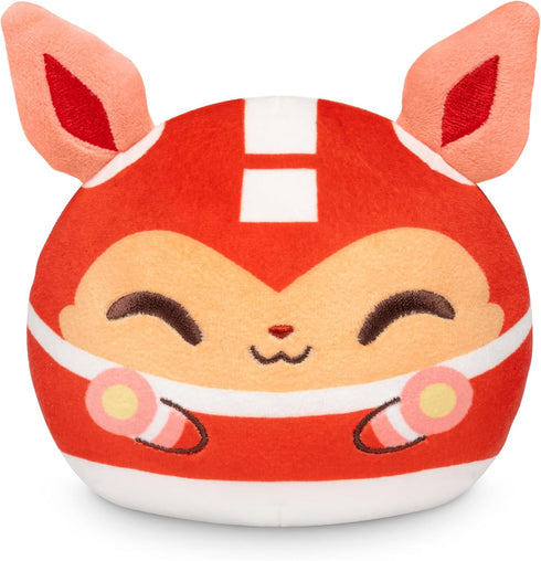 TeeTurtle Mega Man Reversible 4" Plushie - Mega Man and Rush - Officially Licensed Capcom Cute Kawaii Soft Stuffed Animal Fidget Toys...