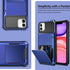 Vofolen Case for iPhone 11 Case Wallet 4-Card Holder ID Slot Flip Door Hidden Pocket Anti-Scratch Dual Layer Hybrid TPU Bumper Armor Protective Ha...