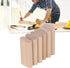 50Pcs Wood Stopper Beech Insertion Dowel Block for Woodworking Furniture Splicing Tool(6x20x40MM)...