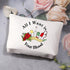 BDPWSS Phlebotomy Technician Gifts Phlebotomy Bags For Women PBT Nurse Graduation Gifts All I Want Is Your Blood Cosmetic Makeup Bag For Technicia...