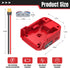 Power Wheels Battery Adapter with USB Ports & XT60 Port, Fit for Milwaukee 18v Battery, Power Adapter for Mobile Devices, Electric Vehicles, DIY P...