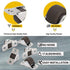 16Pcs 0.5 Inch Caster Wheels Tiny, Low Profile Small Casters Wheels, Self Adhesive Mini Caster Wheels for Appliances, Furniture,DIY Storage Box (O...