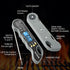 Waterproof Digital Instant Read Meat Thermometer with 4.6” Folding Probe Backlight & Calibration Function for Cooking Food Candy, BBQ Grill, Liqui...
