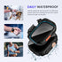 Goton 2 in 1 Privacy Waterproof Case for Apple Watch Ultra & Ultra 2 Screen Protector 49mm, Front Anti Spy Tempered Glass Face Cover + Back Bumper...