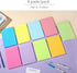 9 Pack Lined Sticky Notes 4"x6" Bright Colors Self-Stick Note Pads with Lines, 9 Colors Bulk Sticky Memo Pad for School, Office, Meeting...