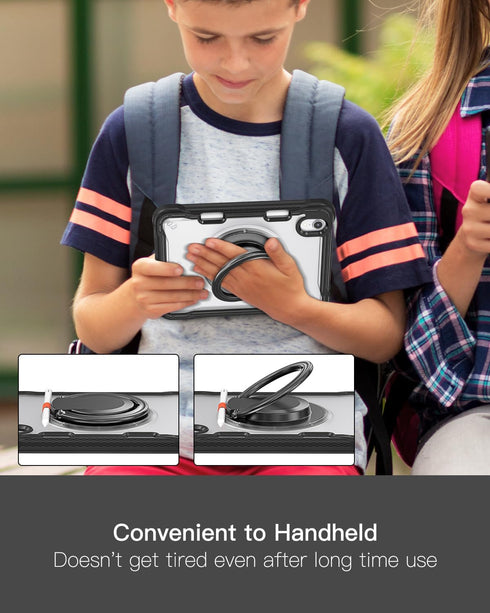 BRAECN iPad Mini 6 Case,Cover for Kids 8.3 inch 2021 iPad Mini 6th Gen, Shockproof Dropproof Rugged Protective Case with Pen Holder Carrying Shoul...