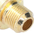 Air Compressor Check Valve, 3 Way Zinc Alloy Air Compressor Check Valve, G1/2 G3/4 M10 Male Thread Non-Return Check Valve Spare Parts Tube Connect...