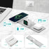 Wireless Charger 3 in 1, Magnetic Travel Wireless Charging Station Multiple Devices Foldable Charger for Travel, 3 in 1 Charging Station for Apple...