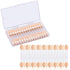 Eyeshadow Applicators, MORGLES 50pcs Disposable Eyeshadow Sponge Applicators Eye Shadow Applicator Double Sided with Box, Clear...