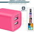 Wall Charger, AILKIN USB Plug Fast Charging Block, Power Adapter Cube 2 Port Charge Travel Brick Cell Quick Chargers Box for iPhone 15/14/13/12 Pr...
