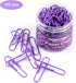 Jumbo Paper Clips, 2 Inch Large Paper Clip, 100 pcs Paperclips (Jumbo, Purple)...