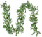 DearHouse 5.5ft Seeded Eucalyptus Garland, Artificial Vines Faux Eucalyptus Leaves Table Garland Artificial Greenery Wedding Backdrop Arch Wall De...