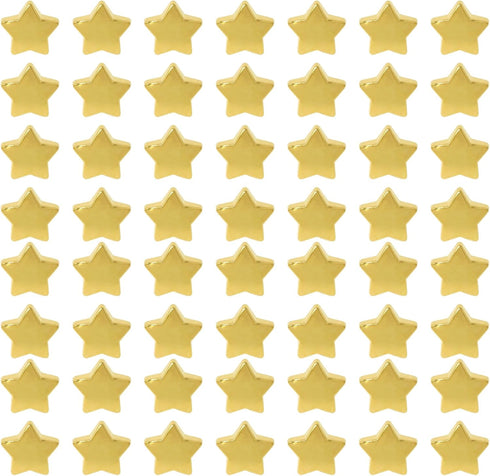 Honbay 60PCS Plastic Star Buttons Decorative Sewing Craft Buttons Embellishments for Scrapbooking Clothing DIY Craft and Other Projects (12mm)...