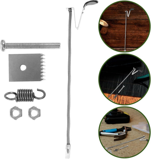 1 Set Plant Tying Staple Tying Tape Machine Accessories Agriculture Tool Plant Tying Spring Tying Tool Garden Tools Tying Machine Tool Plant Tying...