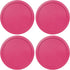 Replacement Lid for Pyrex 5" Storage Plastic Cover 2 Cup Bowl 7200-PC Fuchsia (4-Pack)...