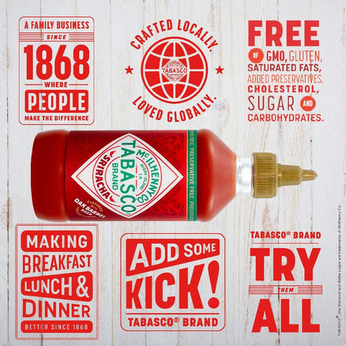 TOBASCO Sriracha Sauce, 256 ML...